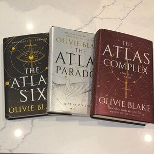 The Atlas Series by Olivie Blake - Set of 3 Books
